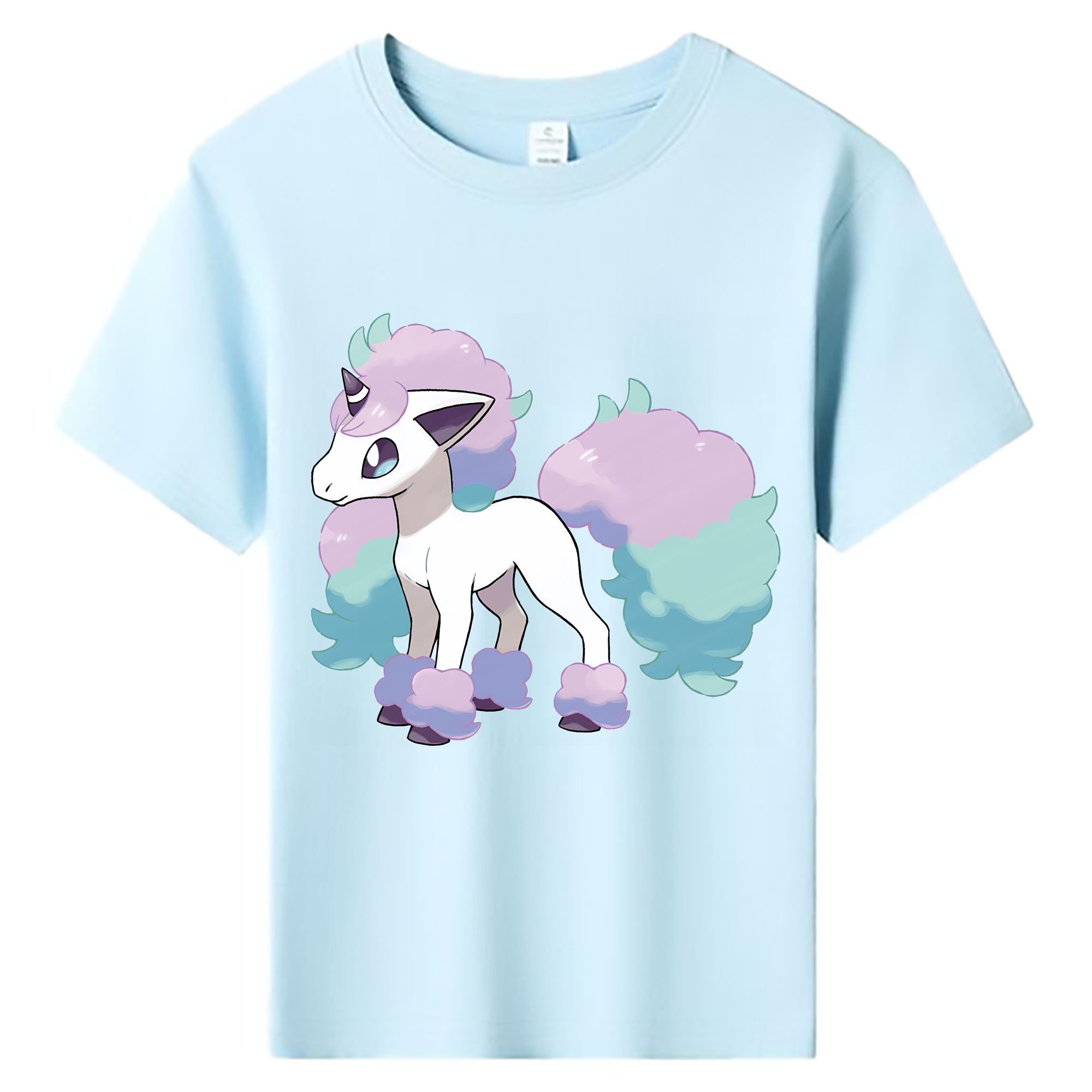（画像用） ポケットモンスター Pokémon 綿100％キッズTシャツ（フロントプリント）